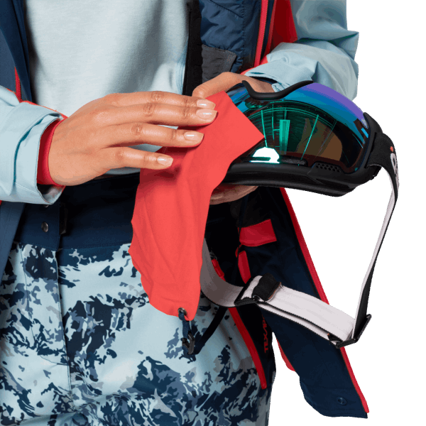 Origin Jack Wolfskin Donker Indigo Geweldig Sneeuwjack Voor Dames