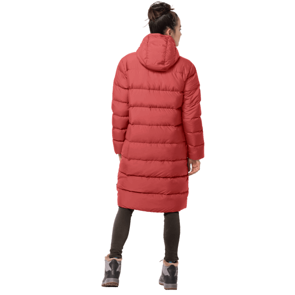 Crystal Palace Jas Koraalrood Nieuwe Jack Wolfskin