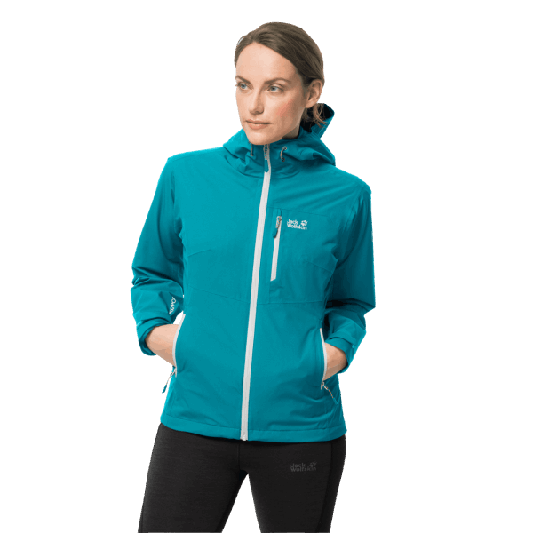 Jack Wolfskin-jack Wolfskin-jack Voor Dames, Donker Cyaan