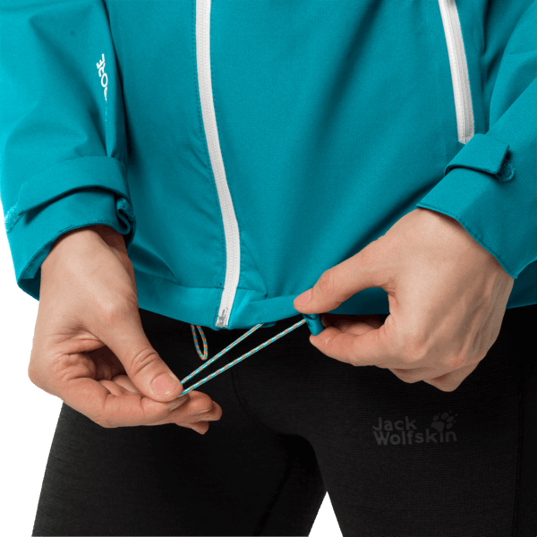 Jack Wolfskin-jack Wolfskin-jack Voor Dames, Donker Cyaan