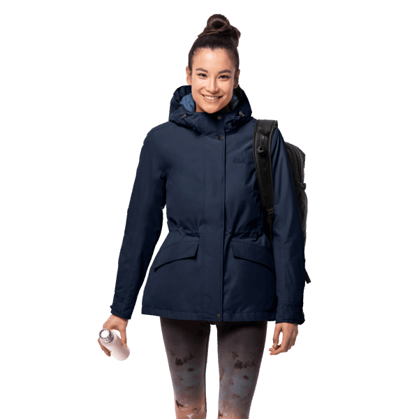 Brands Jack Wolfskin Lake Louise Damesjack Nachtblauw