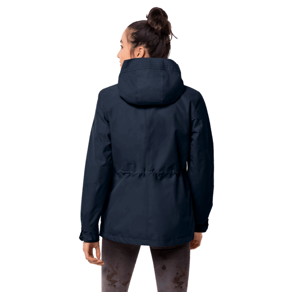 Brands Jack Wolfskin Lake Louise Damesjack Nachtblauw