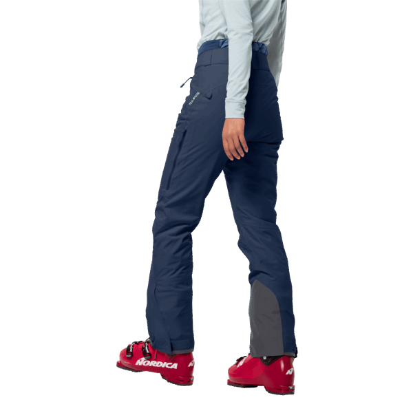 Originele Dark Indigo Jack Wolfskin Snow Summit Damesbroek
