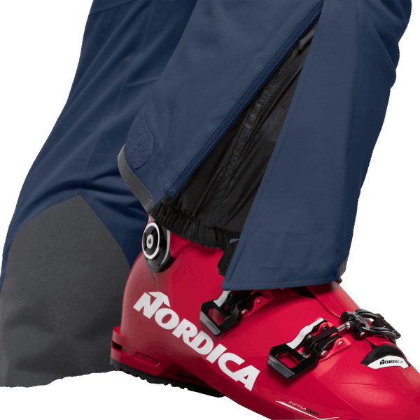 Originele Dark Indigo Jack Wolfskin Snow Summit Damesbroek