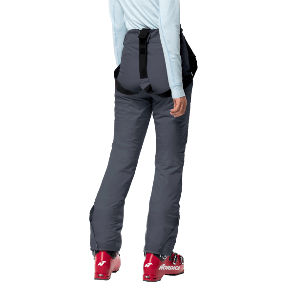 Geweldige Sneeuwbroek Voor Dames Ebbenhout Jack Wolfskin Mode