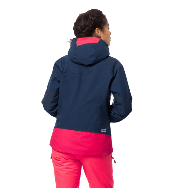 Snow Summit Damesjack Dark Indigo Collectie Jack Wolfskin