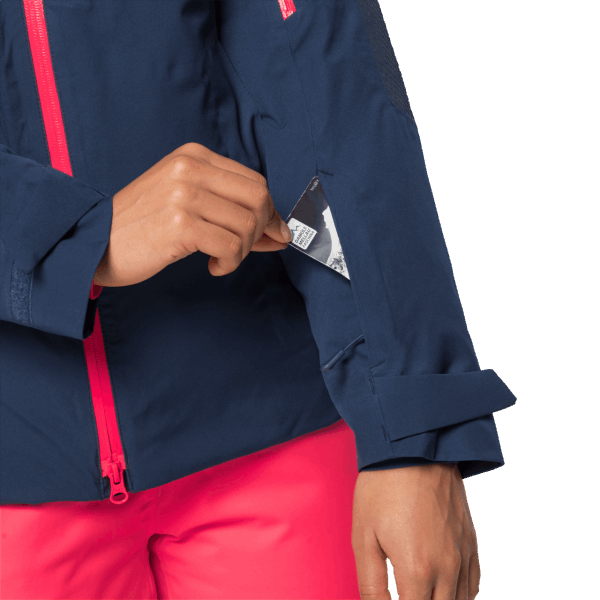 Snow Summit Damesjack Dark Indigo Collectie Jack Wolfskin