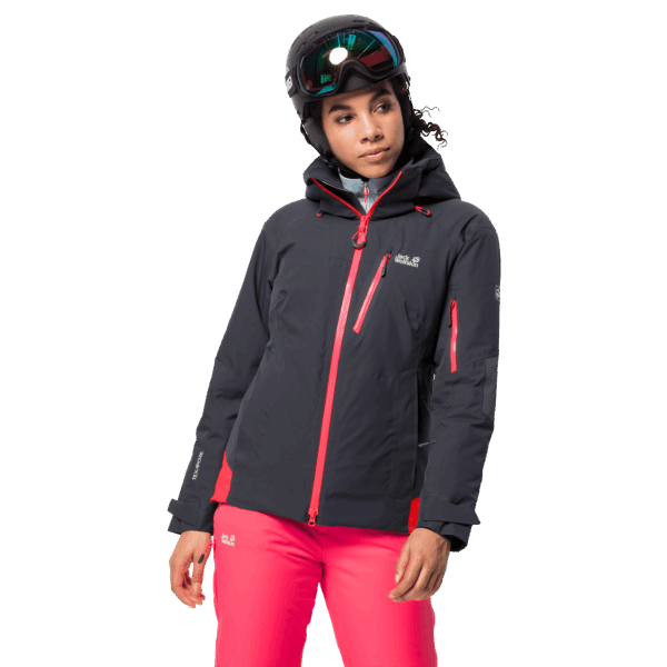 Dames Snow Summit Jack Collecties Jack Wolfskin Ebbenhout