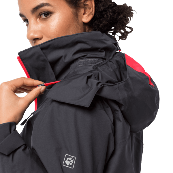 Dames Snow Summit Jack Collecties Jack Wolfskin Ebbenhout