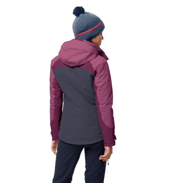 Whitney Peak 3in1 Origin Grafietjack Wolfskin Voor Dames