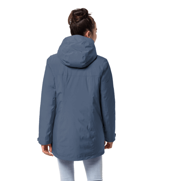 Jack Wolfskin Frost Blue Origins Cold Bay Damesjack