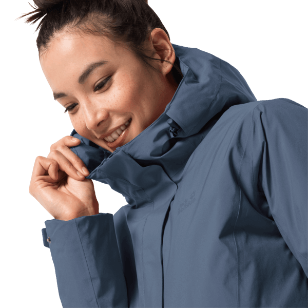 Jack Wolfskin Frost Blue Origins Cold Bay Damesjack