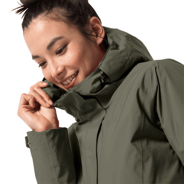 Jack Wolfskin Grape Leaf Damesjack Van Het Merk Cold Bay