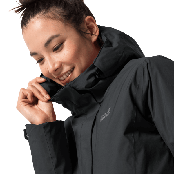 Jack Wolfskin Brands Cold Bay Jack Voor Dames Phantom