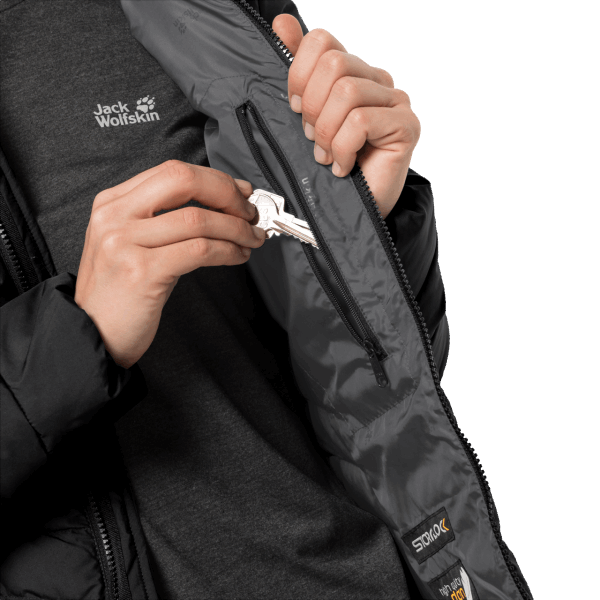 Jack Wolfskin Originele Zwarte Selenium Jas