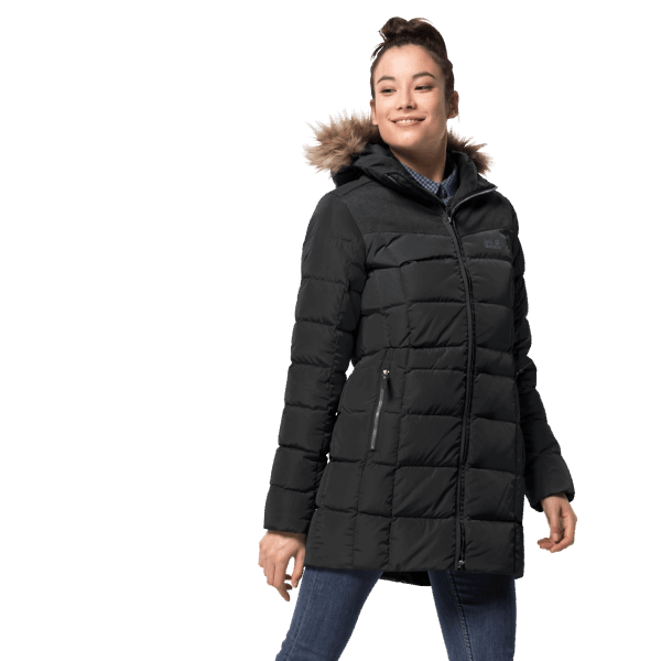 Zwarte Jack Wolfskin New Baffin Island Jas