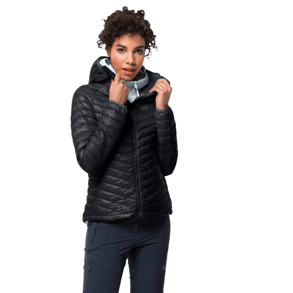 Zwarte Dames Sfeerjas Origins Jack Wolfskin