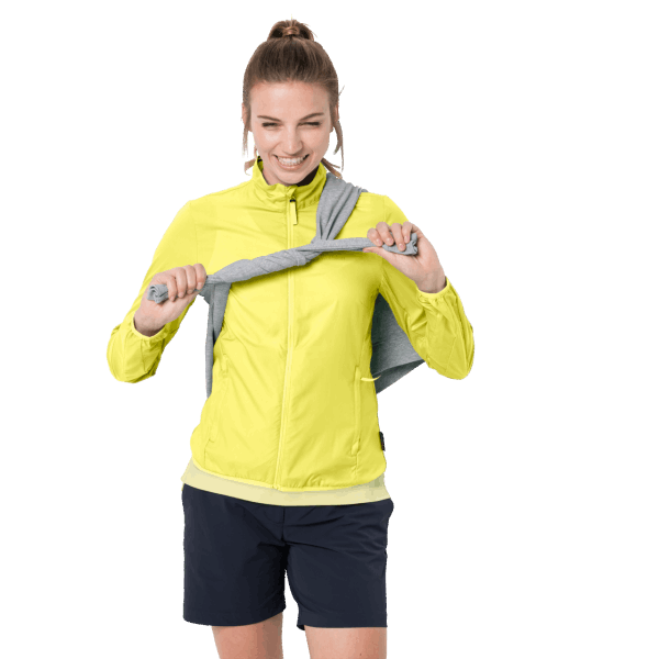 JWP Windjack Van Het Merk Wolfskin Sorbet Voor Dames