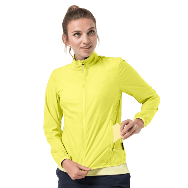JWP Windjack Van Het Merk Wolfskin Sorbet Voor Dames