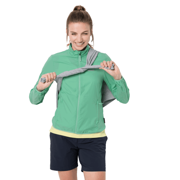 Merken Jwp Wind Pacific Groen Jack Wolfskin Voor Dames