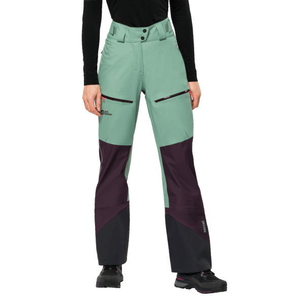 Dames Alpspitze 3l Broek Graniet Groen Oorsprong Jack Wolfskin