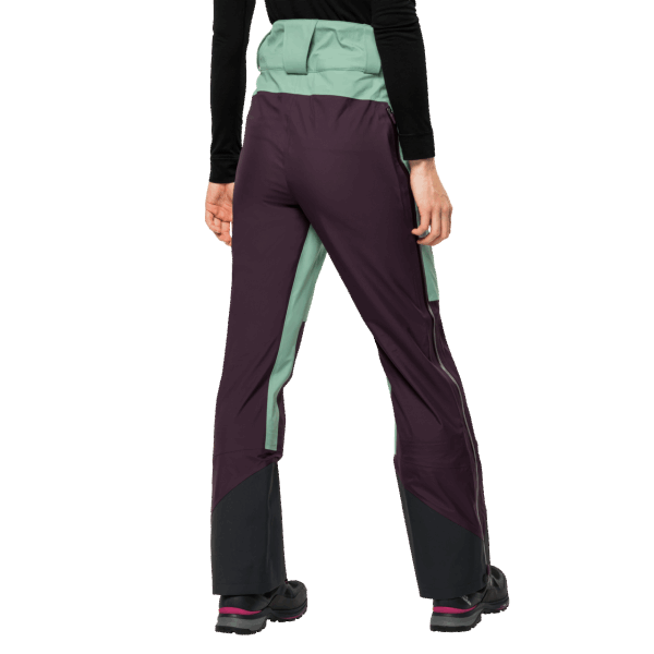 Dames Alpspitze 3l Broek Graniet Groen Oorsprong Jack Wolfskin