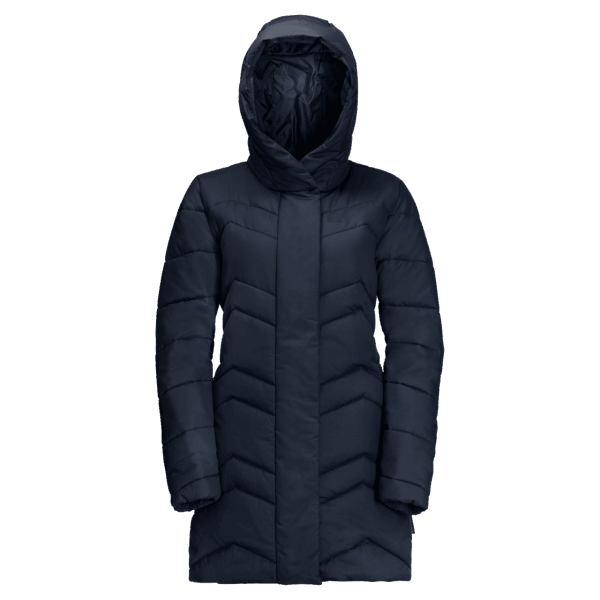 Jack Wolfskin Nachtblauwe Merken Kyoto Jas Voor Dames