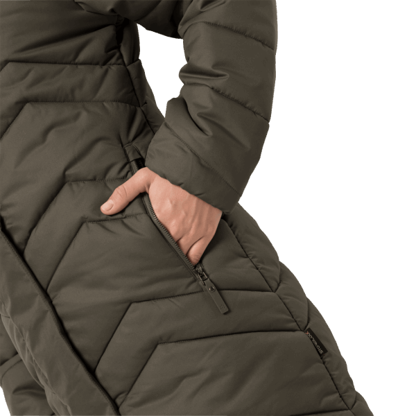 Jack Wolfskin Grape Leaf Dames Kyoto Jas Origineel