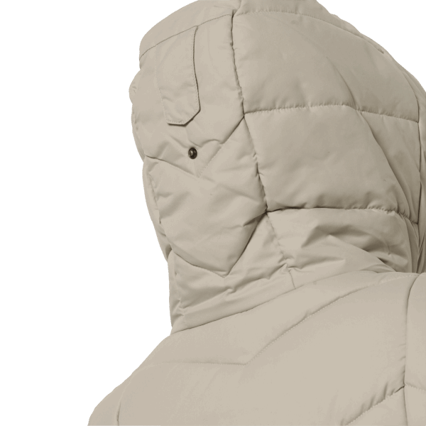 Jack Wolfskin Beste Stoffige Grijze Kyoto-jas Voor Dames