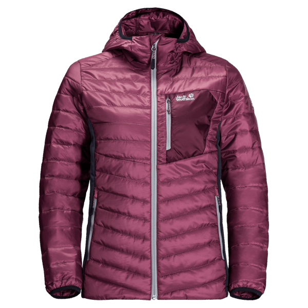 Jack Wolfskin Routeburn Damesjack Fashion Violet Quartz