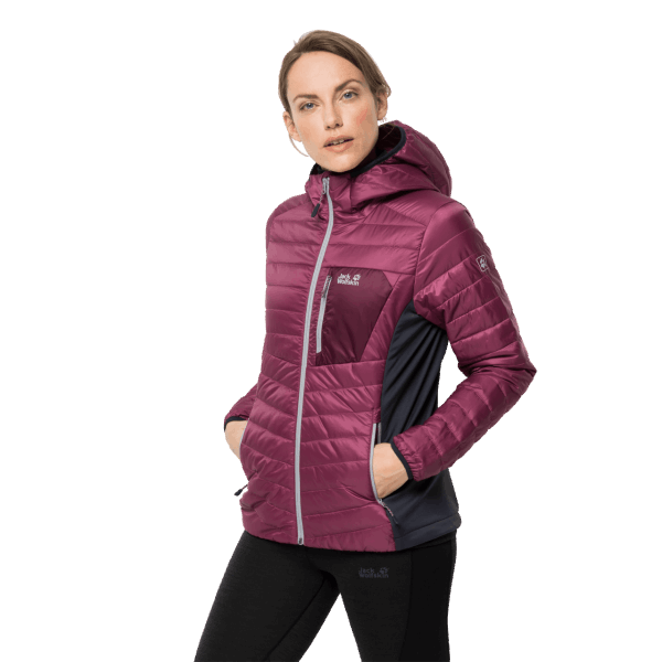 Jack Wolfskin Routeburn Damesjack Fashion Violet Quartz