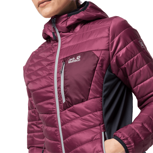 Jack Wolfskin Routeburn Damesjack Fashion Violet Quartz