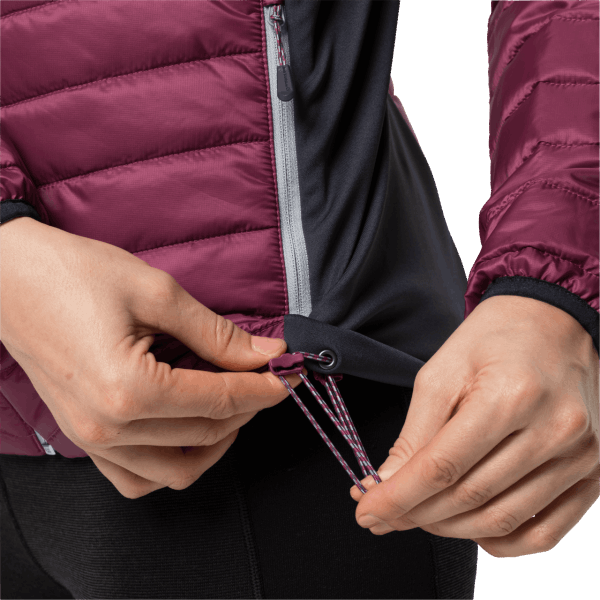 Jack Wolfskin Routeburn Damesjack Fashion Violet Quartz