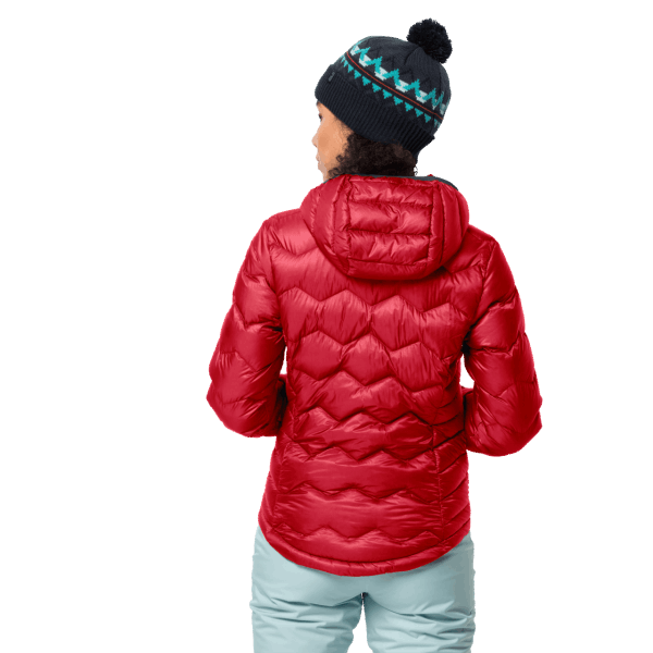 Helder Rood Argo Peak Damesjack Van Het Merk Jack Wolfskin