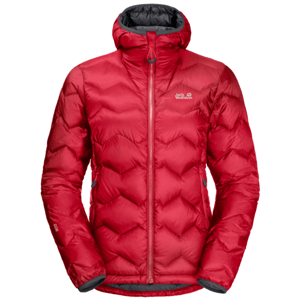 Helder Rood Argo Peak Damesjack Van Het Merk Jack Wolfskin