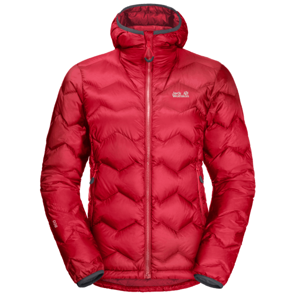 Helder Rood Argo Peak Damesjack Van Het Merk Jack Wolfskin