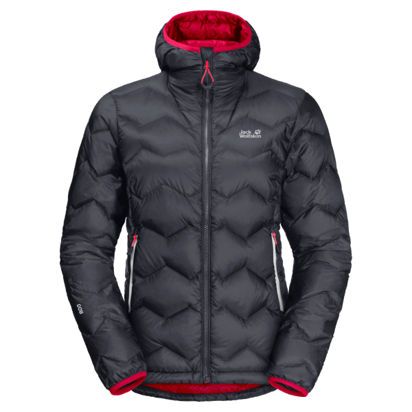 Originele Argo Peak Damesjack Jack Wolfskin Ebbenhout