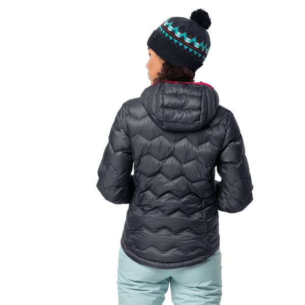 Originele Argo Peak Damesjack Jack Wolfskin Ebbenhout