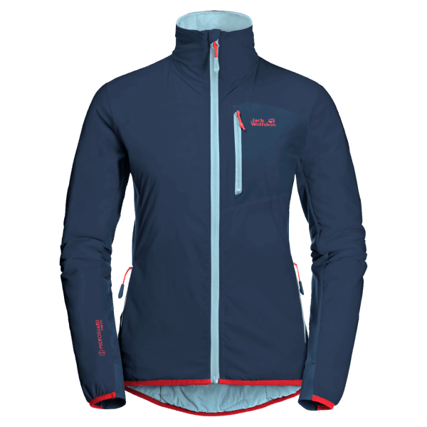 Hete Atmos-jas Voor Dames Donker Indigo Jack Wolfskin