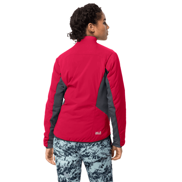 Beste Jack Wolfskin Frambozenrode Atmos-damesjas
