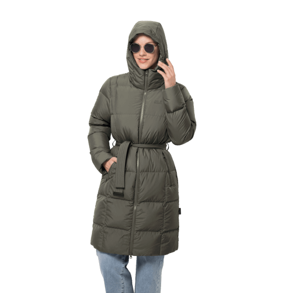 Collectie Druiveblad Bevroren Meer Jas Jack Wolfskin Voor Dames