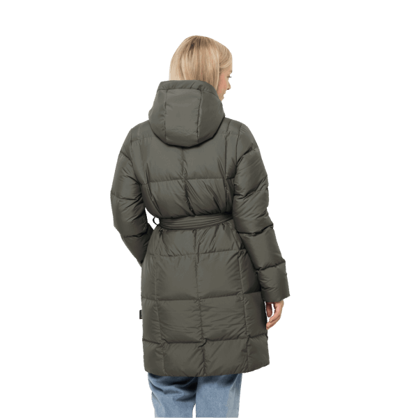 Collectie Druiveblad Bevroren Meer Jas Jack Wolfskin Voor Dames