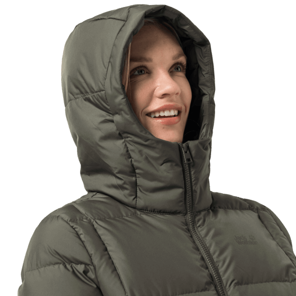 Collectie Druiveblad Bevroren Meer Jas Jack Wolfskin Voor Dames