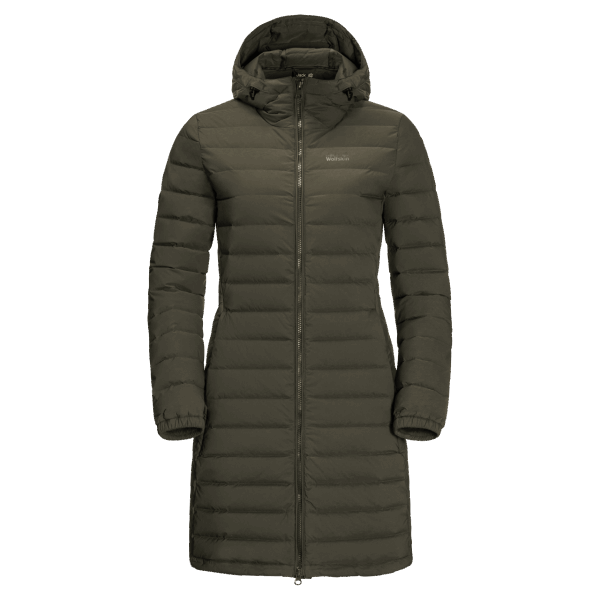 Glanzende Bergjas Voor Dames Bonsai Groen Jack Wolfskin Origins