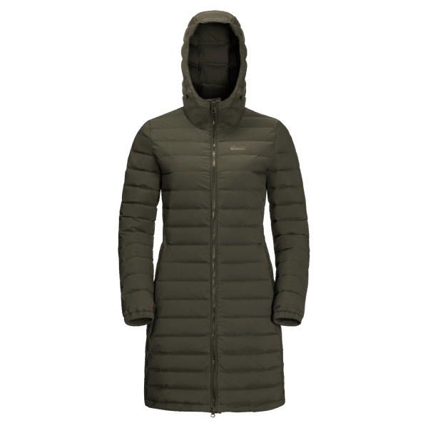 Glanzende Bergjas Voor Dames Bonsai Groen Jack Wolfskin Origins