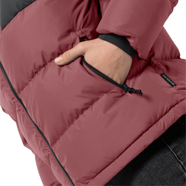 Jack Wolfskin Rouge Hot 365 Onverschrokken Donsjack Voor Dames