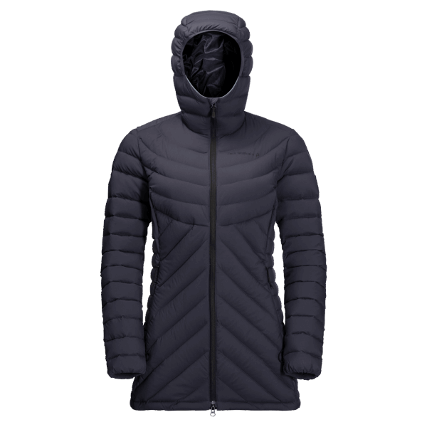 Jack Wolfskin Grafiet Atletische Donsjas Voor Dames Best