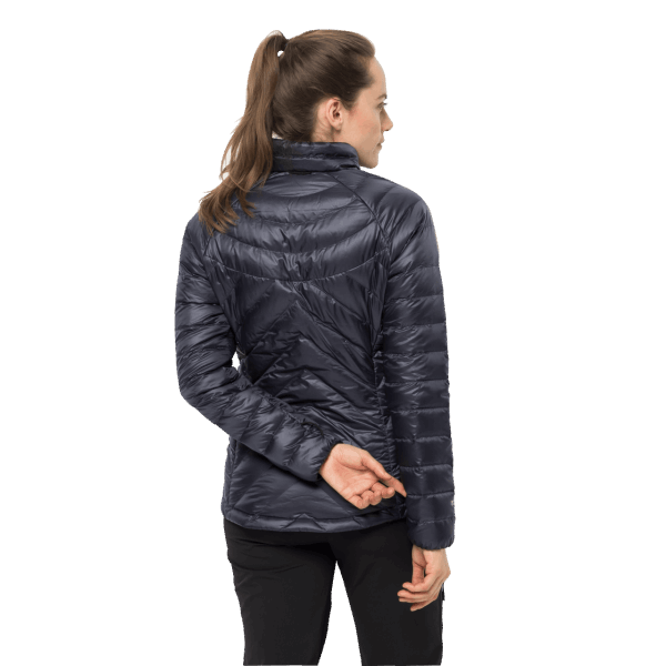 Jack Wolfskin Atletisch Donsjack Grafiet Collectie