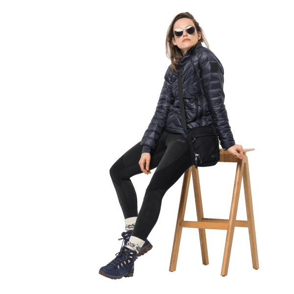 Jack Wolfskin Atletisch Donsjack Grafiet Collectie