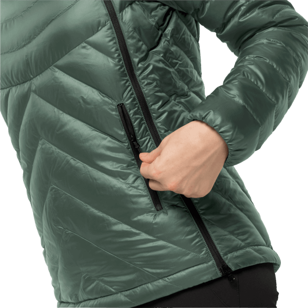 Jack Wolfskin Athletic Donsjack Collecties Hedge Green